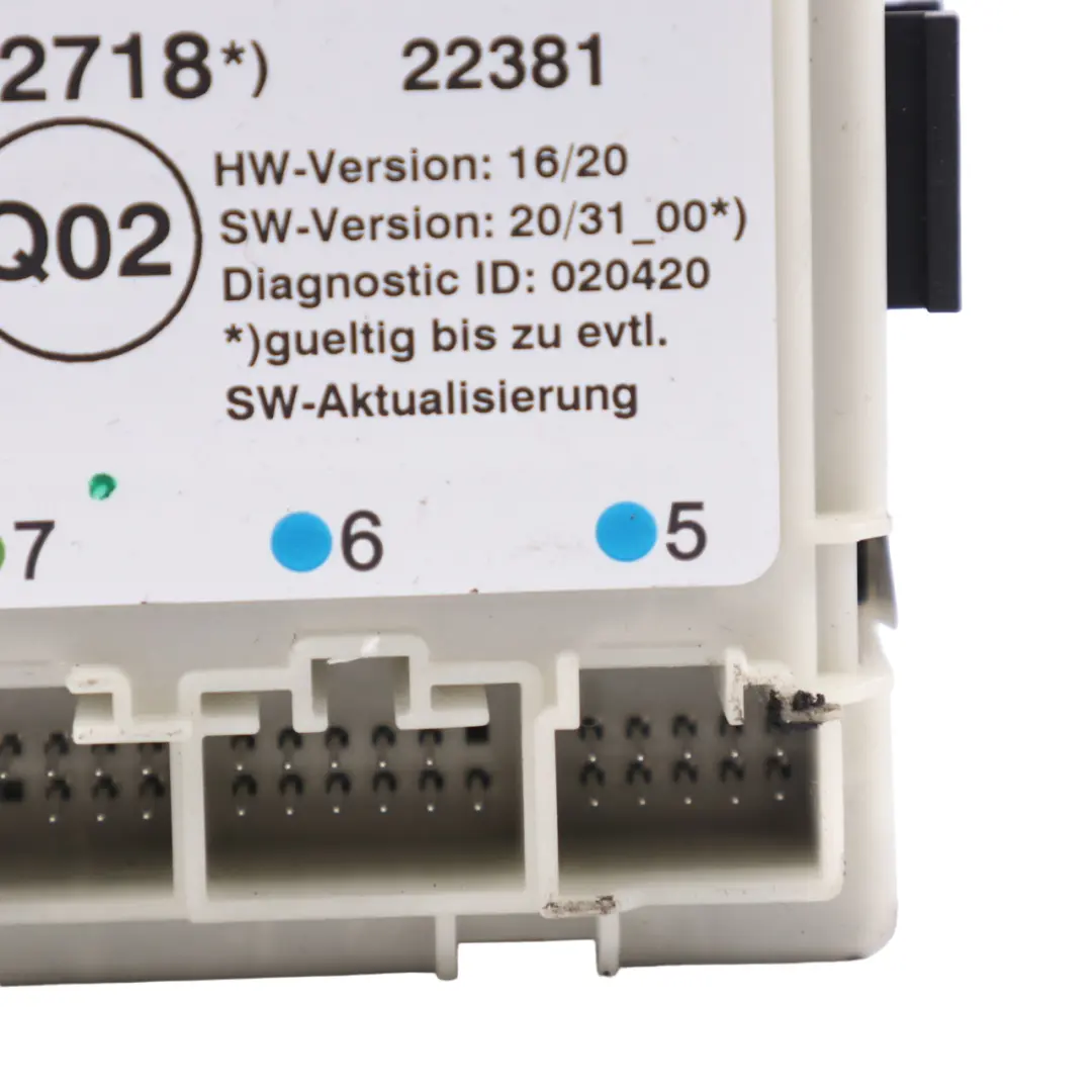 Mercedes W205 C253 W257 Door Module Front Left N/S Control Unit ECU - SKU A1679002718-1 - Part number A1679002718