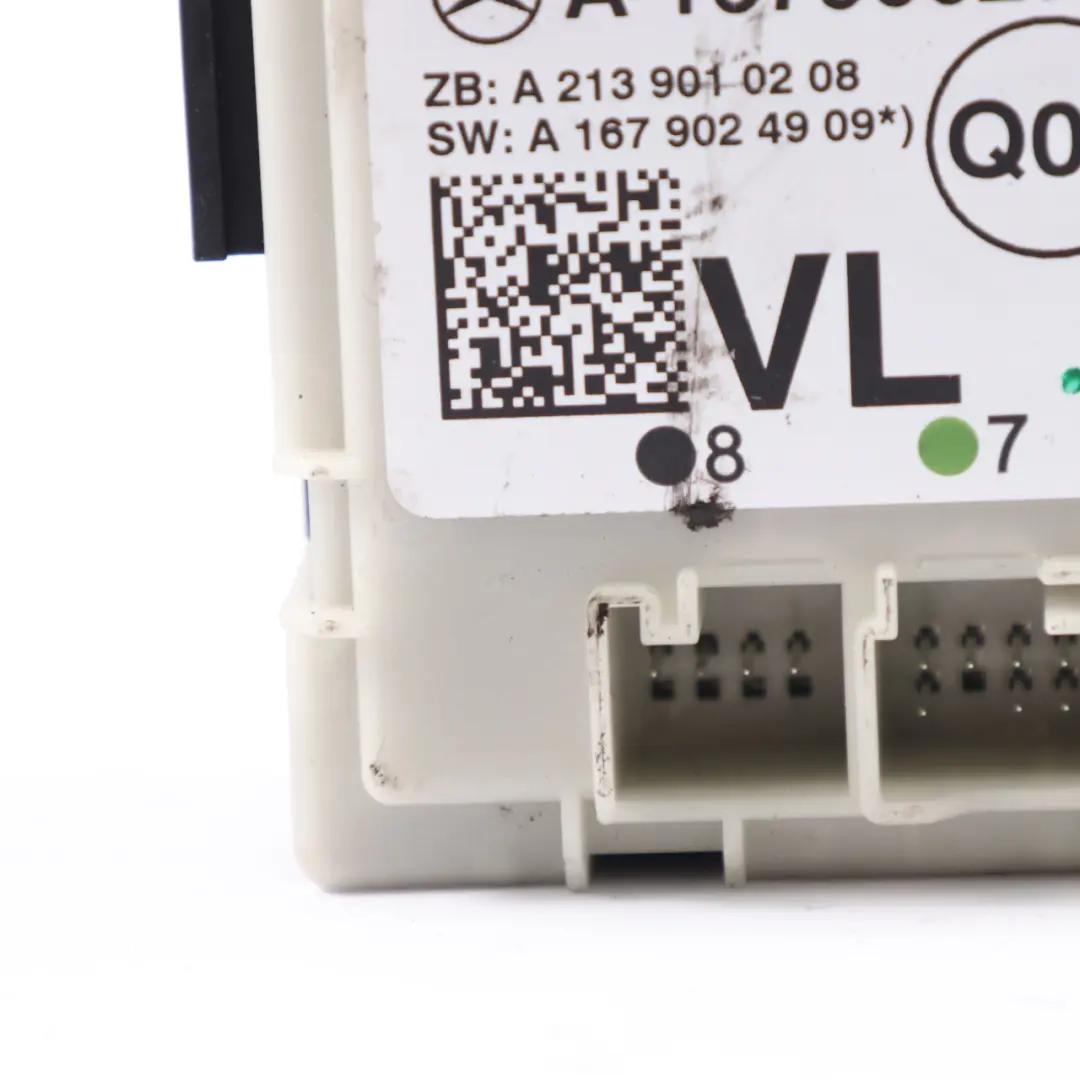 W257 Módulo puerta delantera izquierda Unidad ECU para Mercedes W205 C253 con número de pieza A1679002718 Mercedes W205 C253 W257 Módulo puerta delantera izquierda Unidad ECU - SKU A1679002718-1 - Número de pieza A1679002718