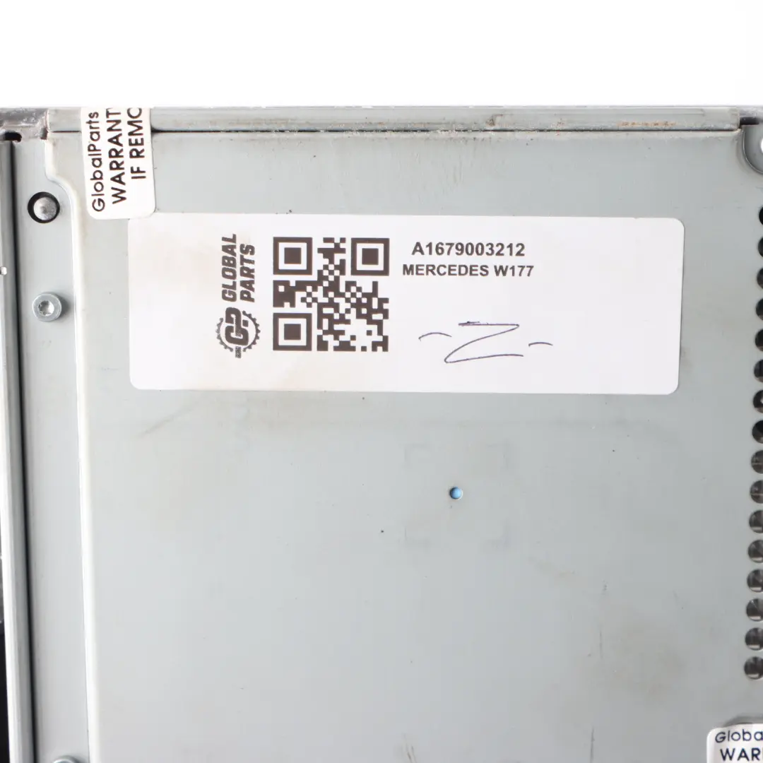 W167 W177 Radio Stereo Player Sat Nav Head Unit ECE Mercedes - SKU A1679003212 - Part number A1679003212