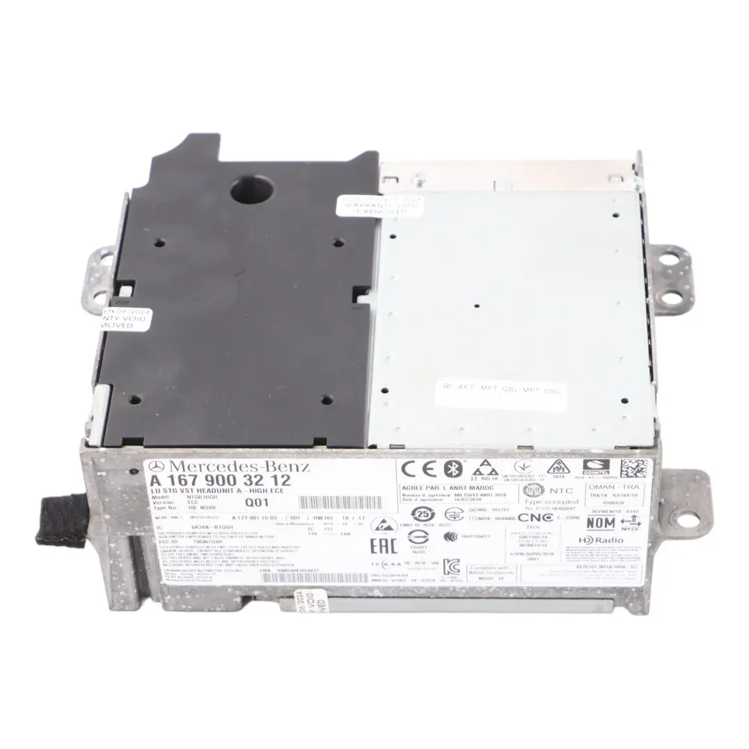 W167 W177 Radio Stereo Player Sat Nav Head Unit ECE Mercedes - SKU A1679003212 - Part number A1679003212