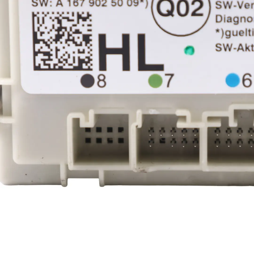 W257 Module Porte Arrière Gauche Contrôle ECU pour Mercedes W205 C253 à propos du numéro de pièce A1679003418 Mercedes W205 C253 W257 Module Porte Arrière Gauche Contrôle ECU - SKU A1679003418 - Numéro de pièce A1679003418