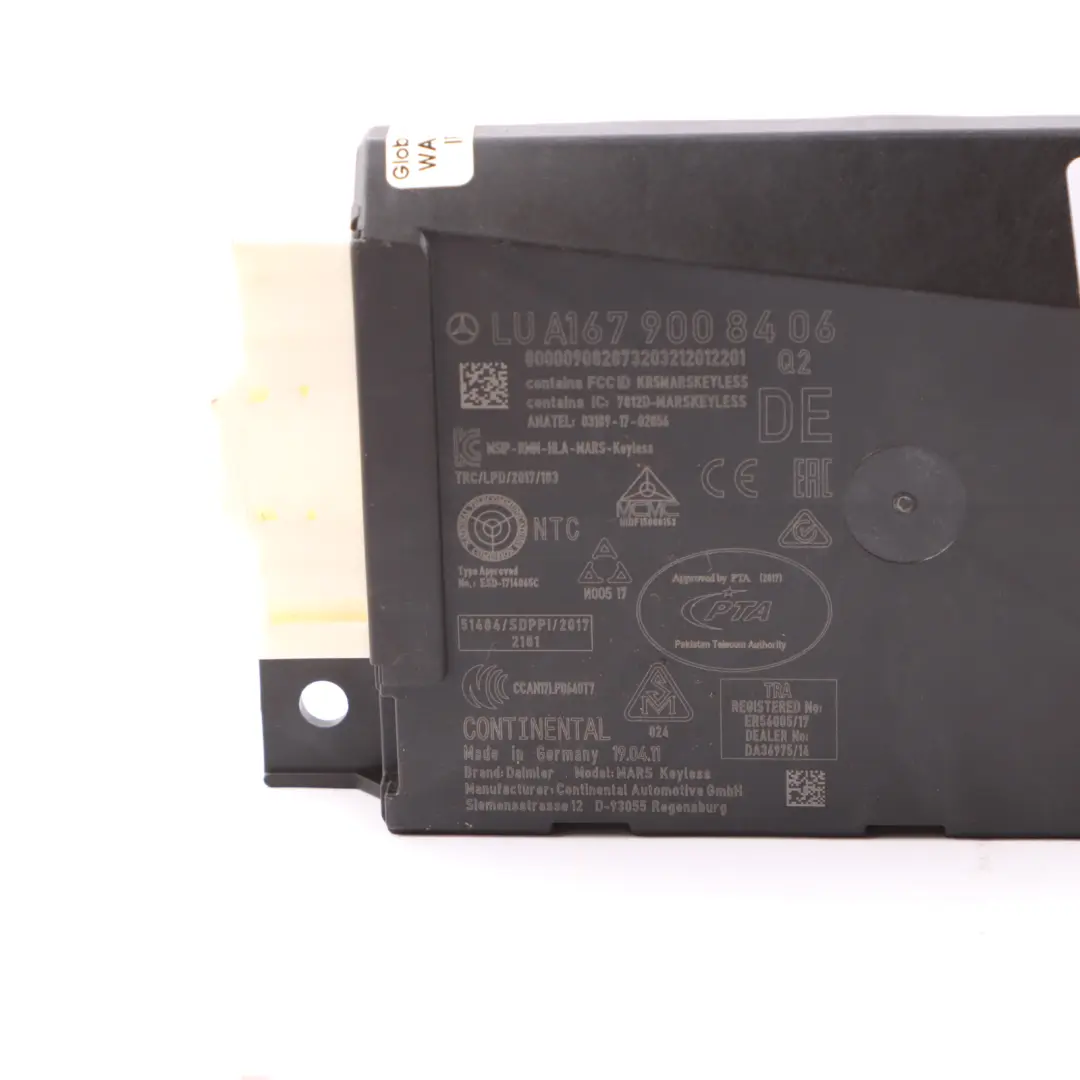 Mercedes W167 W177 W247 accensione modulo unità di controllo motore - SKU A1679008406 - Numero di parte A1679008406