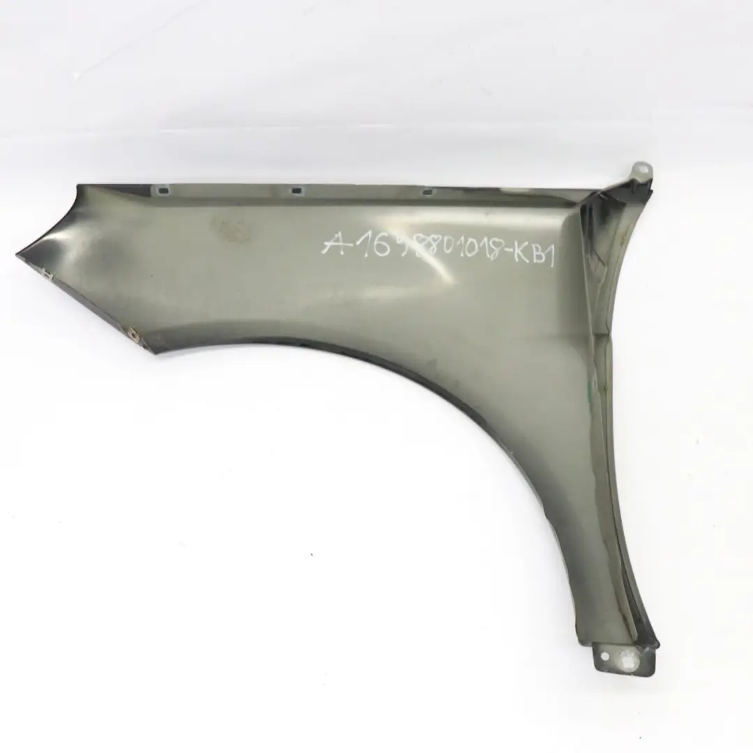 Mercedes W245 Side Panel Front Right O/S Wing Fender Kosmos Cosmic Black - 191 - SKU A1698801018-KB1 - Part number A1698801018