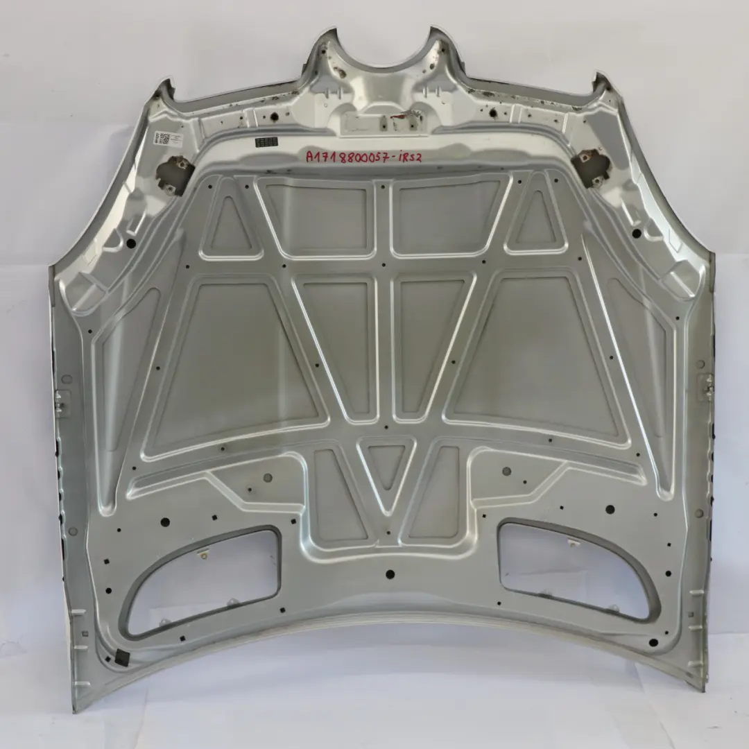 Mercedes SLK R171 Hood Bonnet Trim Panel Engine Cover Iridium Silver - 775 - SKU A1718800057-IRS2 - Part number A1718800057