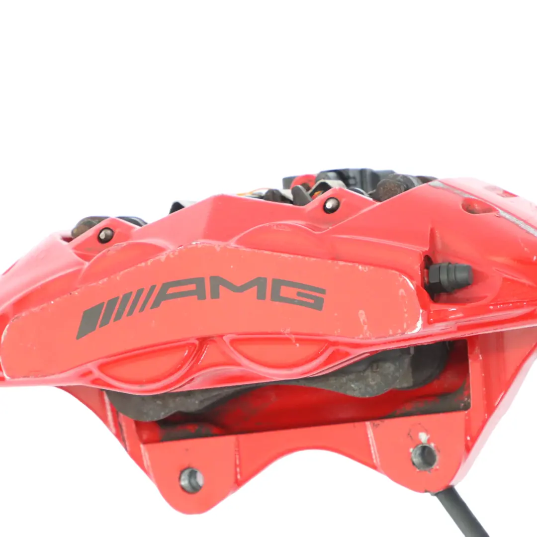  Pinza de Freno Mercedes R172 SLC 43 AMG Delantera Derecha Izquierda Juego Rojo - SKU A1724211198 - Número de pieza A1724211198