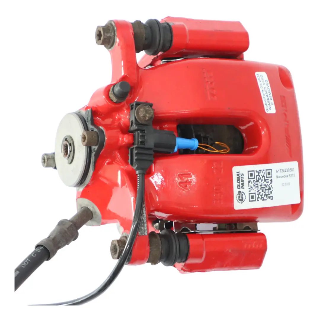 Bremssattel Hinten Rechts Träger Rot 41 Mercedes SLC 43 AMG R172 - SKU A1724230681 - Teilenummer A1724230681