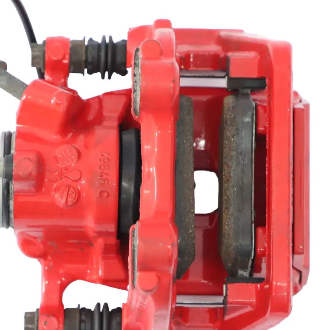 Pinza de freno trasero derecho Rojo 41 para Mercedes SLC 43 AMG R172 con número de pieza A1724230681 Mercedes SLC 43 AMG R172 Pinza de freno trasero derecho Rojo 41 - SKU A1724230681 - Número de pieza A1724230681