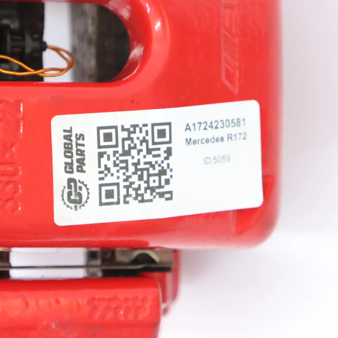 Etrier Frein Arrière Droit Carrier Rouge 41 pour Mercedes SLC 43 AMG R172 à propos du numéro de pièce A1724230681 Mercedes SLC 43 AMG R172 Etrier Frein Arrière Droit Carrier Rouge 41 - SKU A1724230681 - Numéro de pièce A1724230681