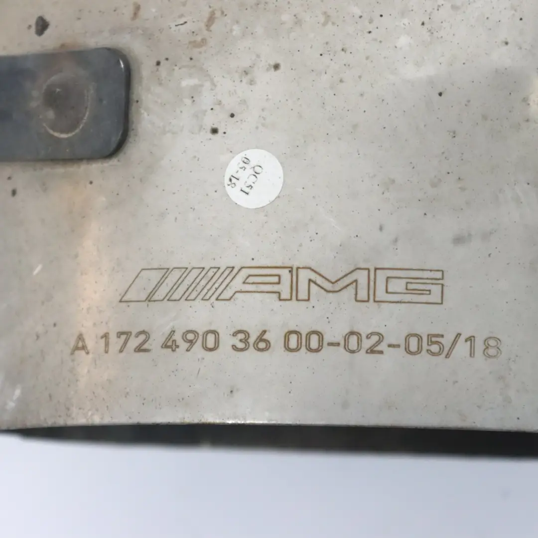 Punta de escape Mercedes SLK R172 AMG Tubo de escape Derecho Negro para con número de pieza a1724903600 Punta de escape Mercedes SLK R172 AMG Tubo de escape Derecho Negro - SKU A1724903600 - Número de pieza a1724903600