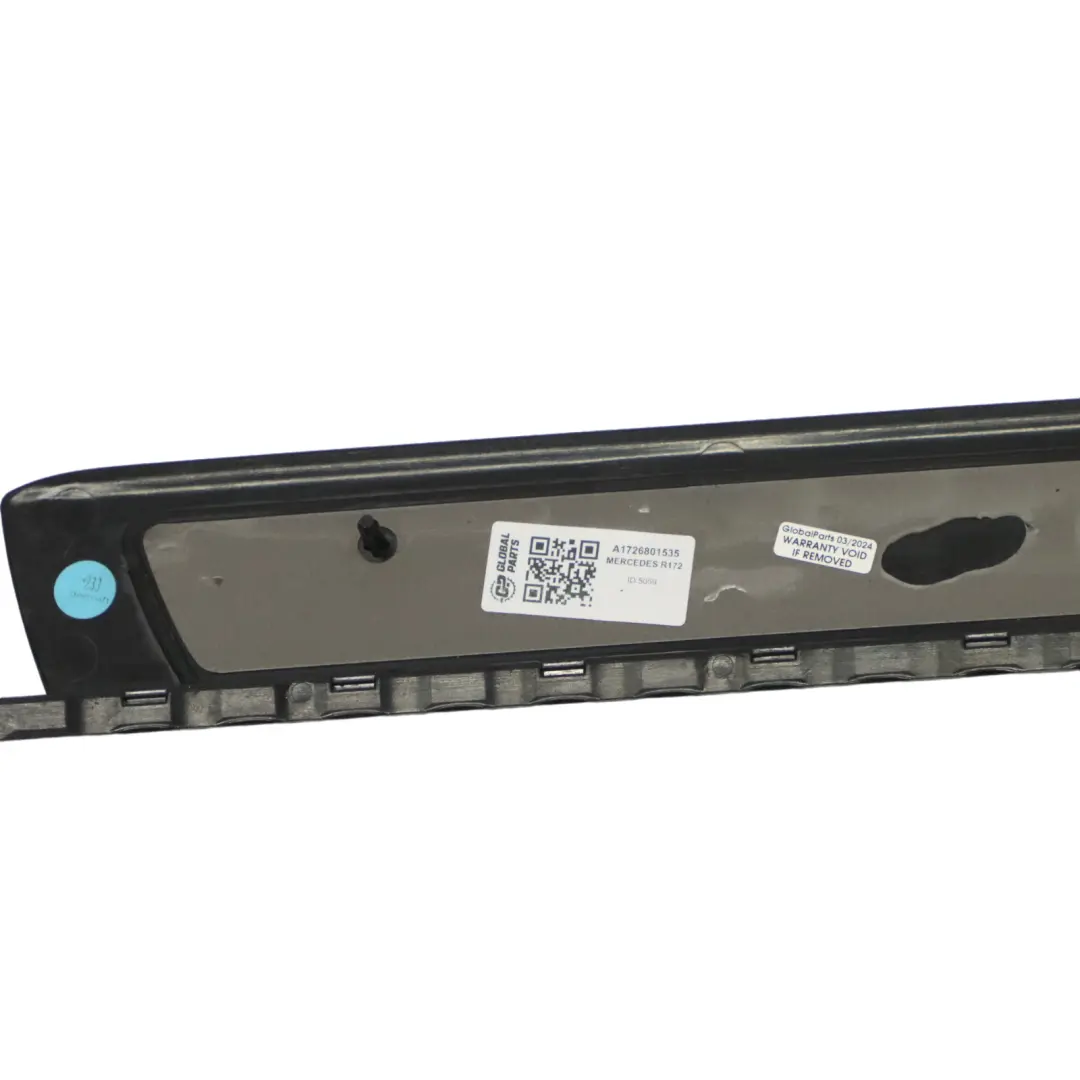 Mercedes R172 AMG Front Entrance Cover Right O/S Trim Door Sill - SKU A1726801535 - Part number A1726801535