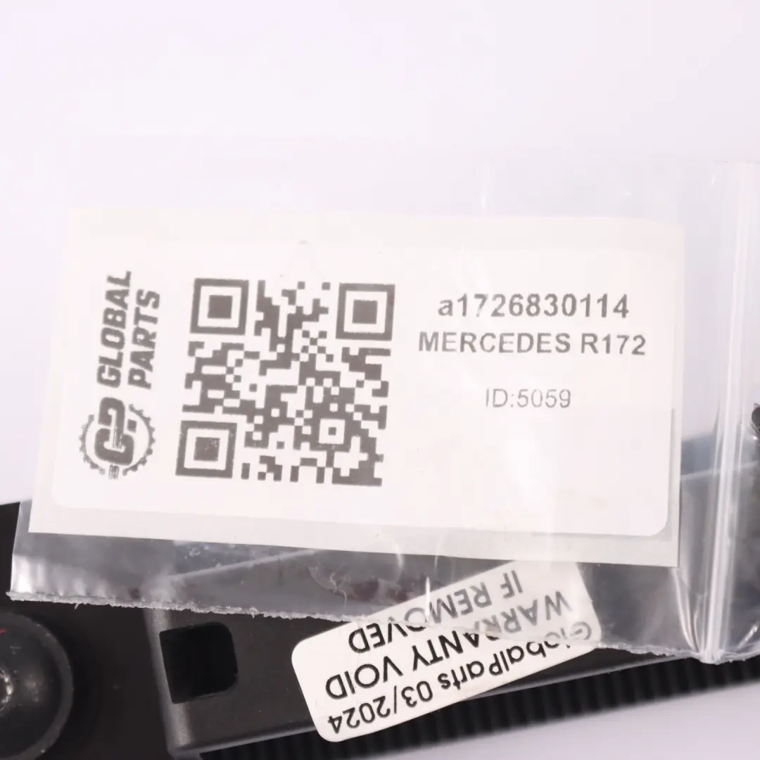  Portavasos Interior Mercedes SLK R172 Soporte portavasos - SKU A1726830114 - Número de pieza A1726830014