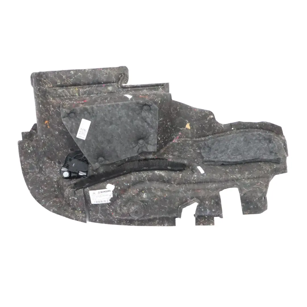 Trunk Trim Cover Panel Rear Lateral Luggage Left N/S to Mercedes R172 with Part number A1726902400 Mercedes R172 Trunk Trim Cover Panel Rear Lateral Luggage Left N/S - SKU a1726902400 - Part number A1726902400