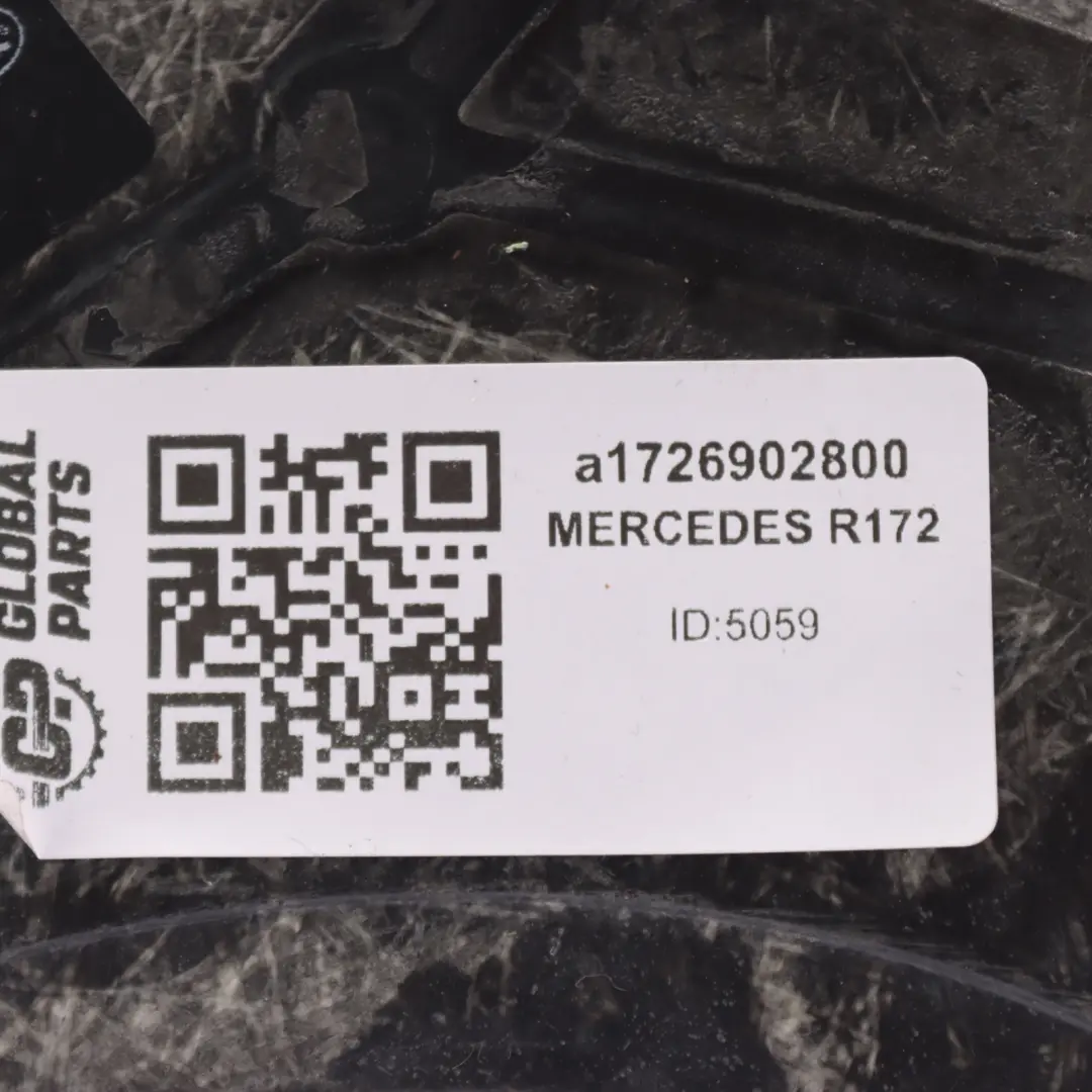  Shelf Cover Mercedes SLK R172 Rear Shelf Cover Right Trim Black - SKU A1726902800 - Part number A1726902800