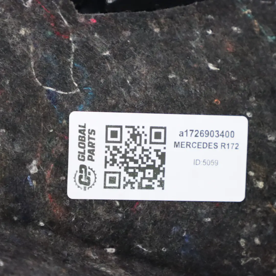 Embellecedor maletero Mercedes SLK R172 Roadster Panel lateral derecho maletero para con número de pieza A1726903400 Embellecedor maletero Mercedes SLK R172 Roadster Panel lateral derecho maletero - SKU A1726903400 - Número de pieza A1726903400