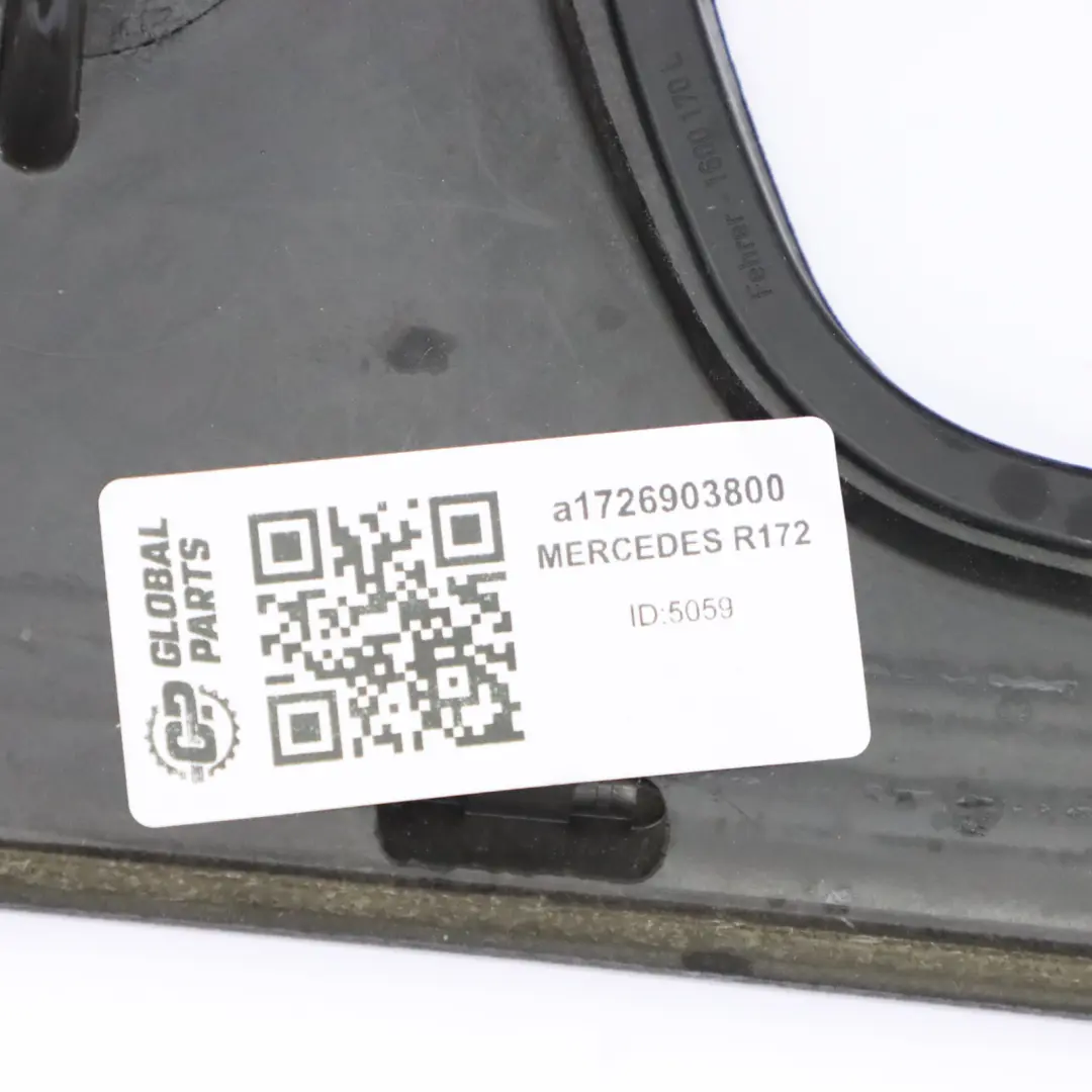 Mercedes SLC 43 AMG R172 Rear Shelf Rollover Bar Trim Cover Black - SKU A1726903800 - Part number A1726903800