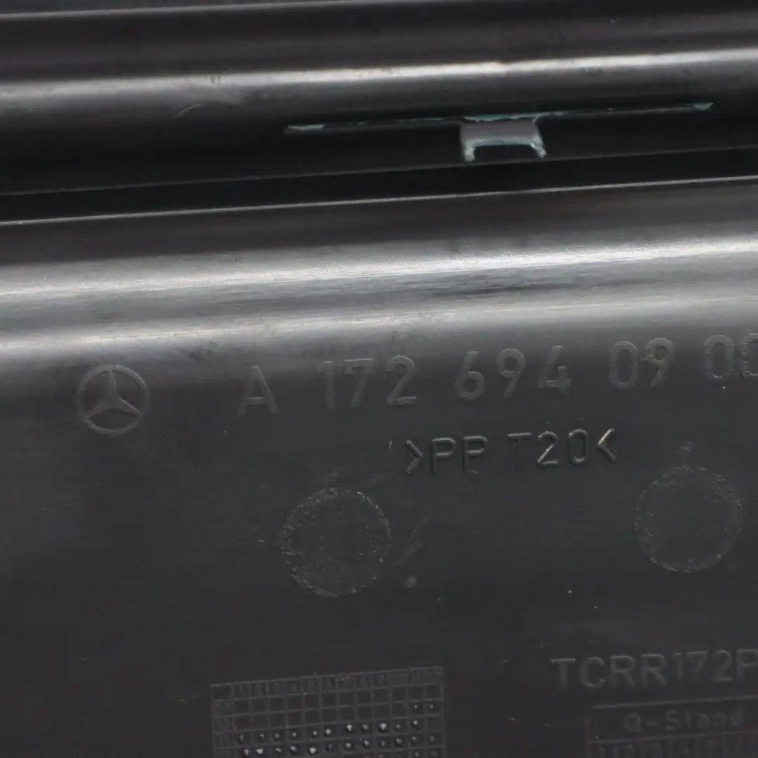 Trunk Upper Panel Trim Black to Mercedes SLK R172 Roadster with Part number A1726940125 Mercedes SLK R172 Roadster Trunk Upper Panel Trim Black - SKU A1726940900 - Part number A1726940125