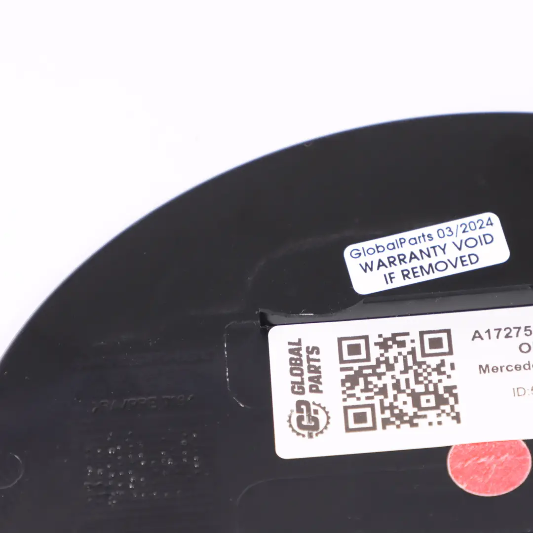 Fuel Flap Mercedes SLK R172 Fuel Filler Cap Obsidian Black 197 - SKU A1727500006-OB - Part number A1727500006