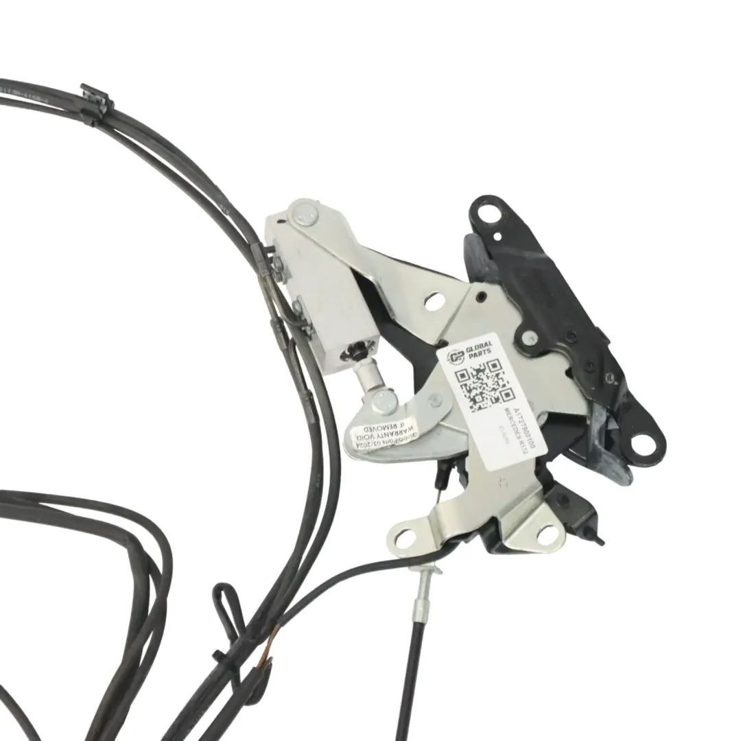 Mercedes SLK R172 Folding Roof Latch Lock Front Left Right Set Linkage Mechanism - SKU A1727900100 - Part number A1727900200