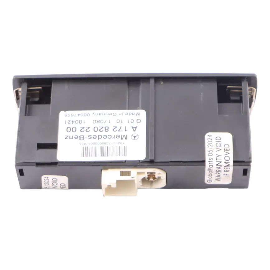  Panneau connexion USB Mercedes C117 X156 W176 Multimedia Prise USB - SKU A1728202200 - Numéro de pièce A1728202200