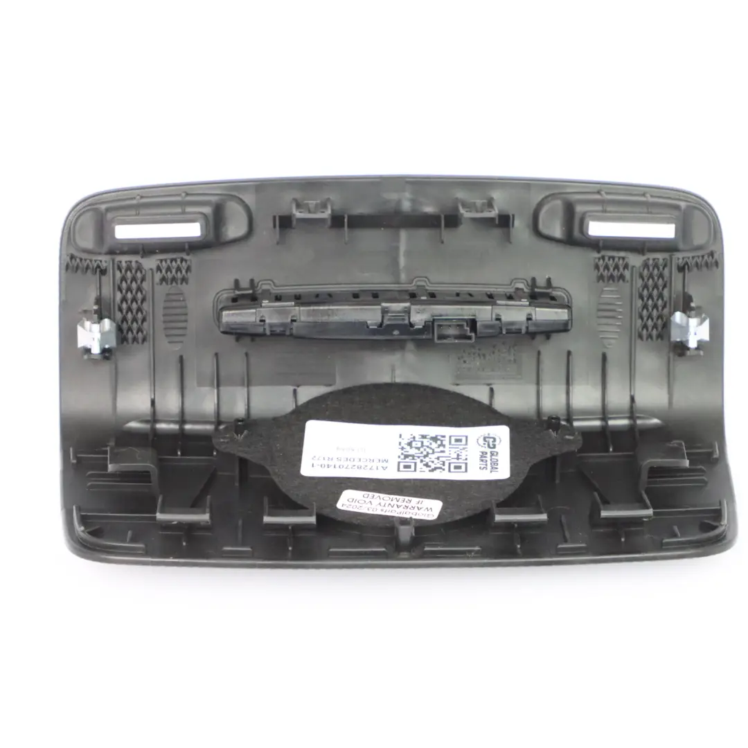 Mercedes SLK R172 Copertura altoparlante centrale ripiano posteriore Nero - SKU A1728270140-1 - Numero di parte A1728270140