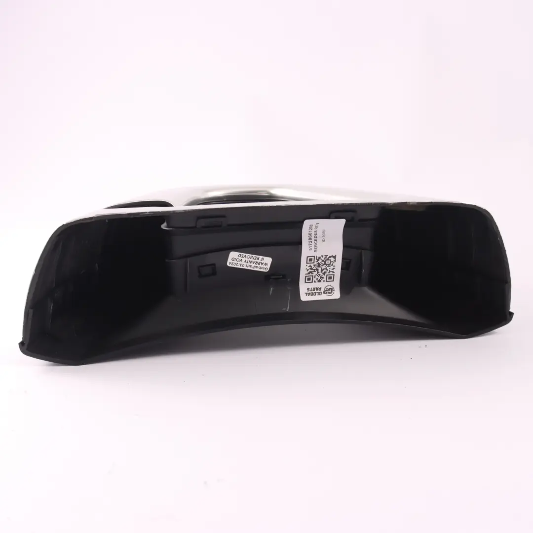  Cubierta Mercedes SLK R172 Roll Over Protección Bar Cubierta Trim Derecha Plata - SKU A1728601200 - Número de pieza A1728601200