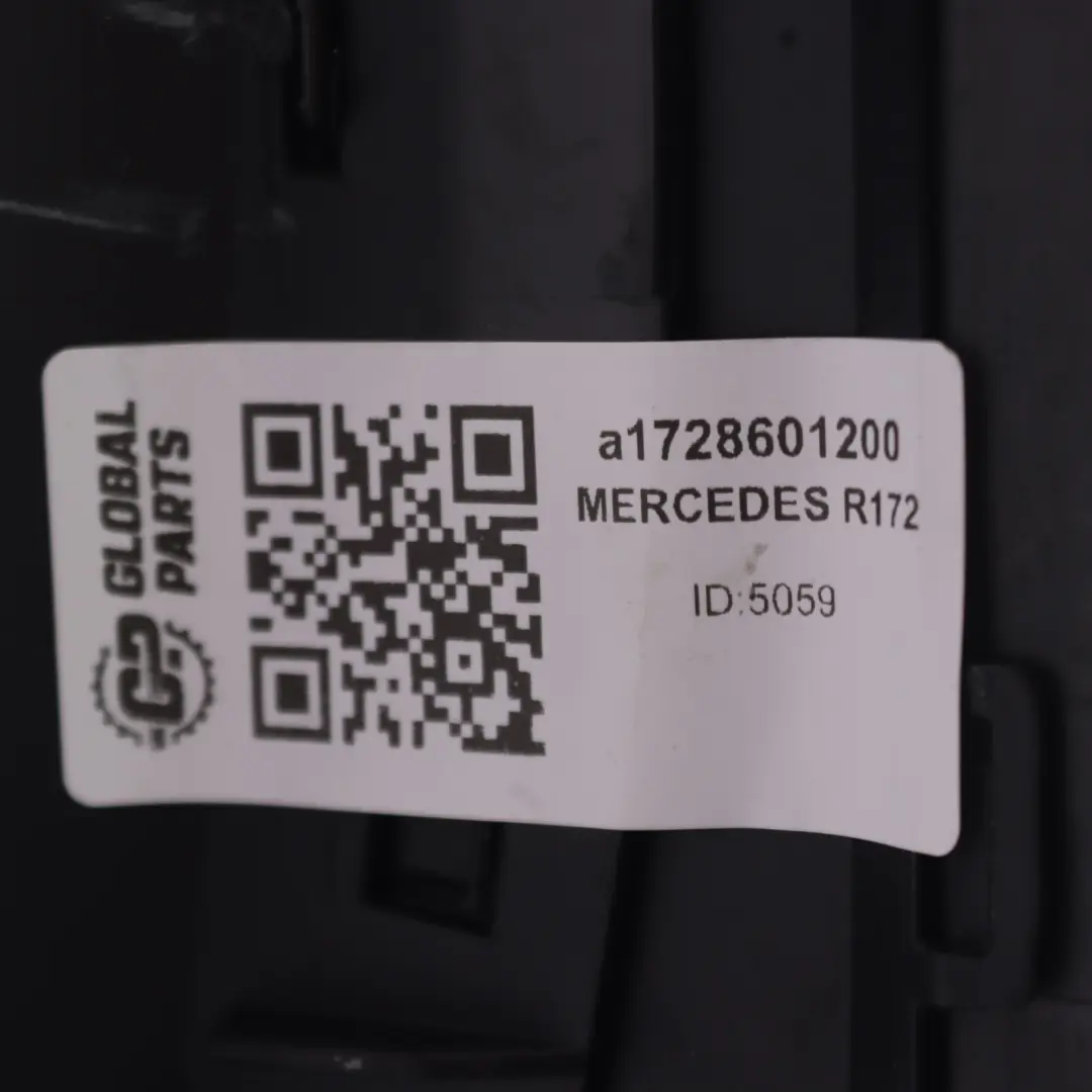 Cover Mercedes SLK R172 Roll Over Protection Bar Cover Trim Right Silver - SKU A1728601200 - Part number A1728601200