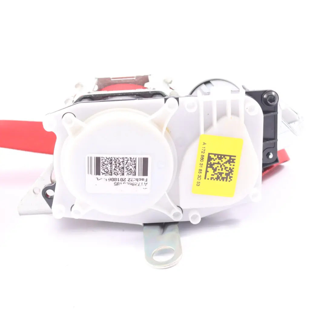  Cinturón de seguridad Mercedes SLK R172 Asiento delantero izquierdo Rojo - SKU A1728603185 - Número de pieza A1728601900