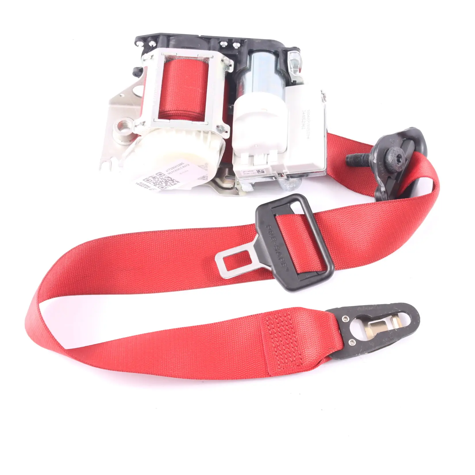 Cinturón de Seguridad Mercedes SLC R172 AMG Asiento Delantero Derecho Rojo