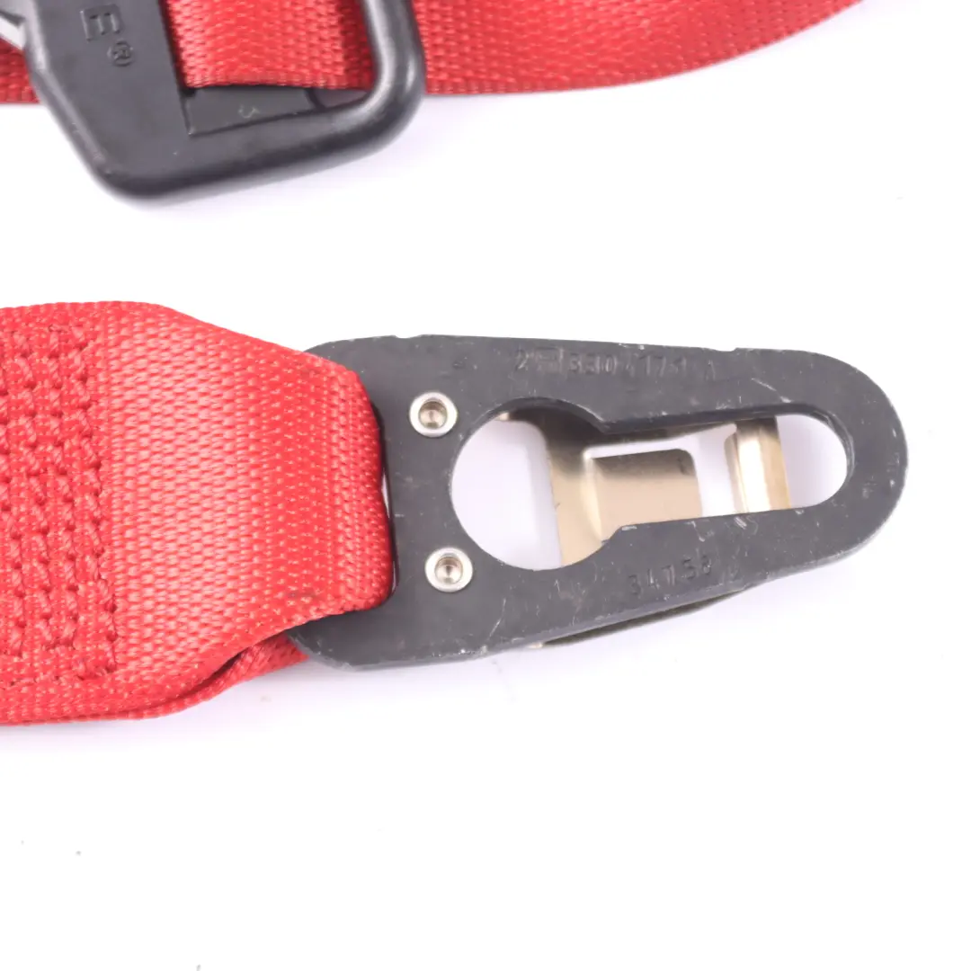 Belt Mercedes SLC R172 AMG Front Seat Right O/S Safety Belt Red to Seat with Part number a1728603285 Seat Belt Mercedes SLC R172 AMG Front Seat Right O/S Safety Belt Red - SKU A1728603285 - Part number a1728603285