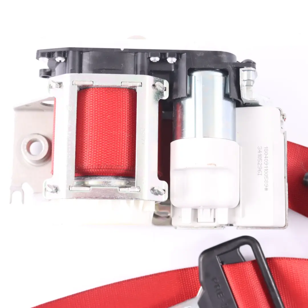 Seat Belt Mercedes SLC R172 AMG Front Seat Right O/S Safety Belt Red - SKU A1728603285 - Part number a1728603285