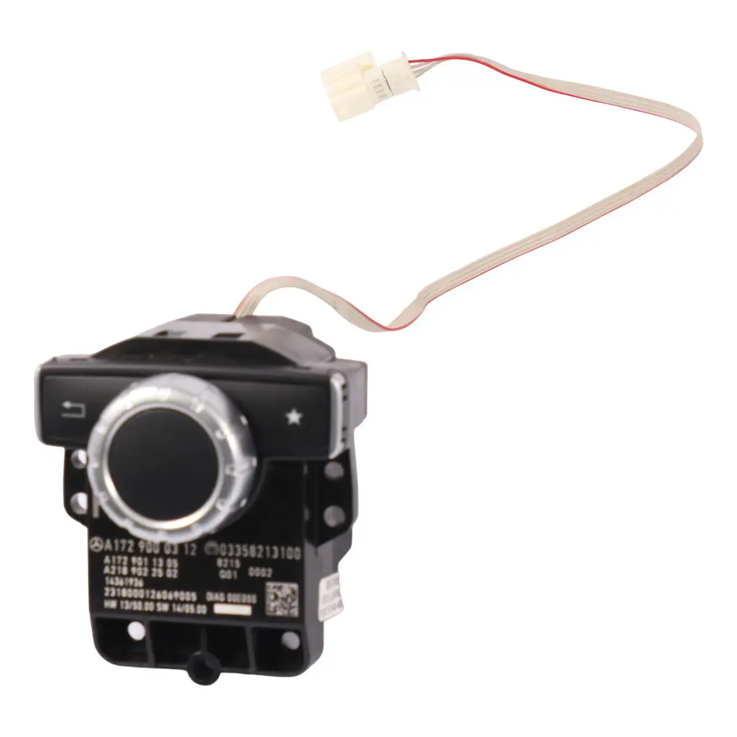 Mercedes SLK R172 Audio Comand Control Panel Push Button Switch - SKU A1729000312 - Part number A1729000312