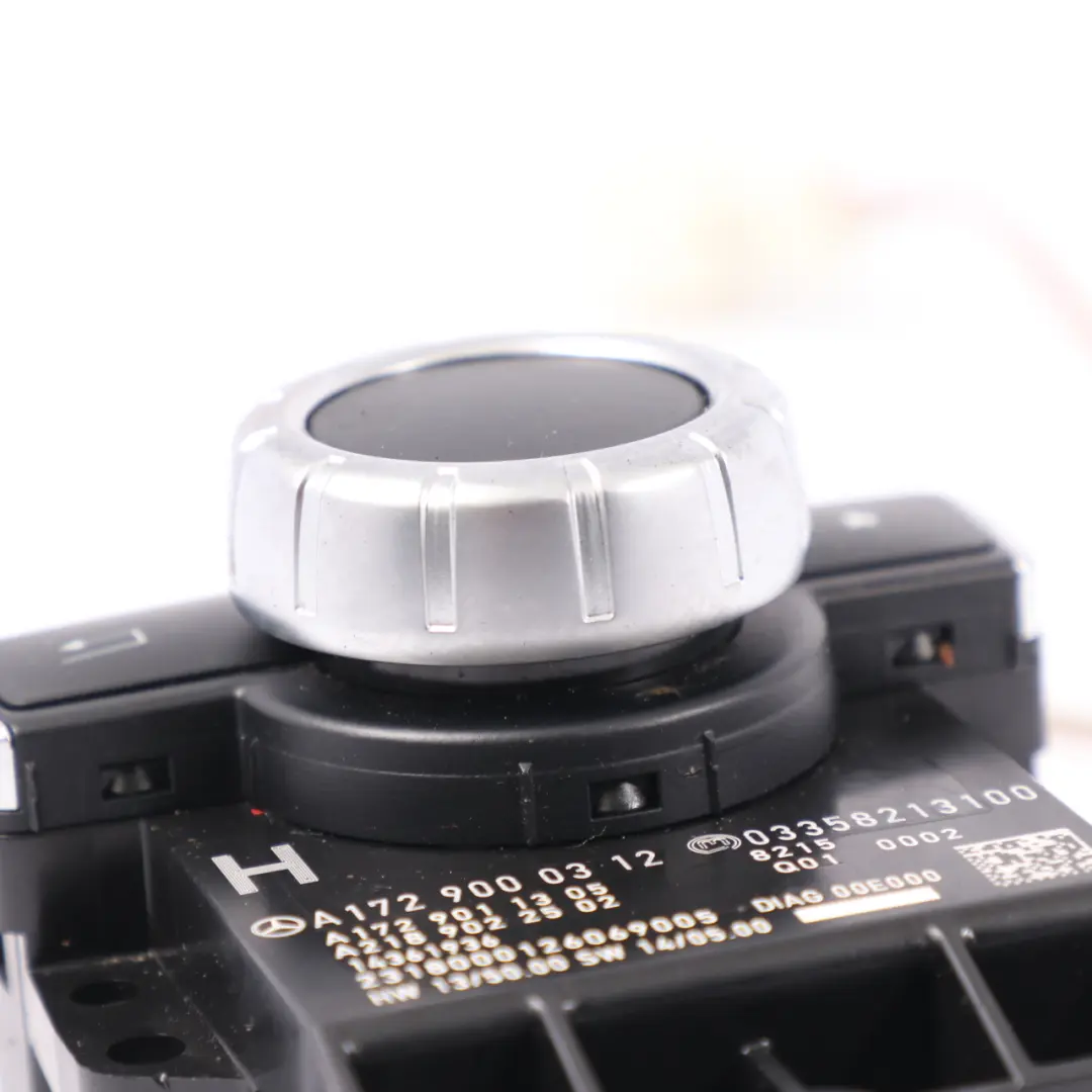 Mercedes SLK R172 Audio Comand Control Panel Push Button Switch - SKU A1729000312 - Part number A1729000312