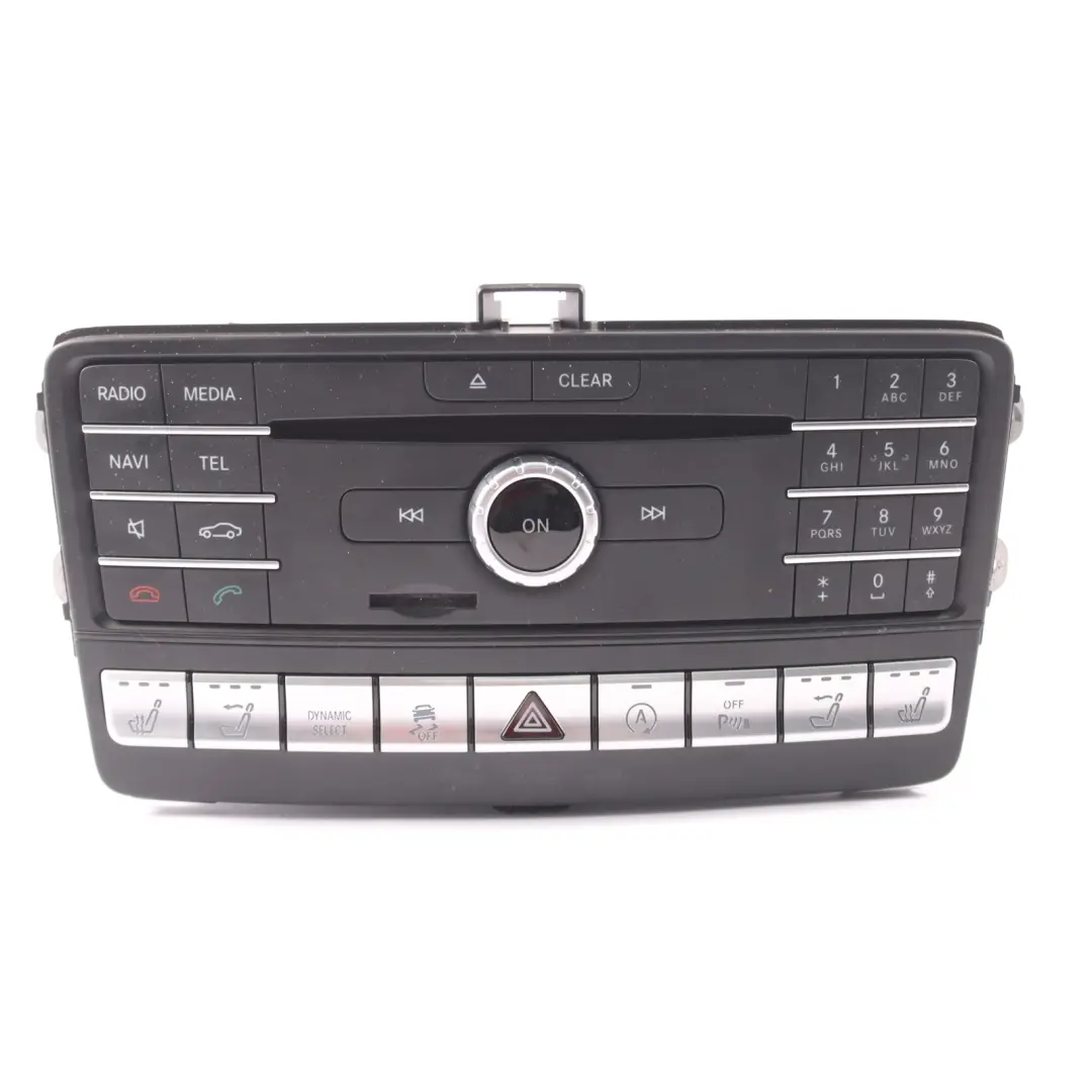 Mercedes SLK R172 Panneau de commande de l'unité Radio Media Sat Nav - SKU A1729000814 - Numéro de pièce A1729000814
