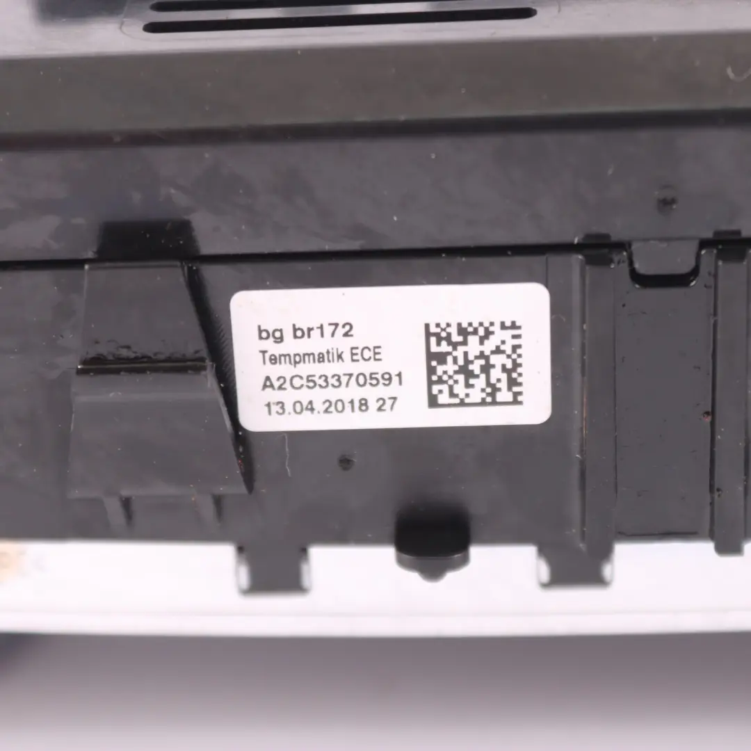  AC-Schalter Mercedes SLK R172 Klimaanlage-Heizung-Steuertafel - SKU A1729000912 - Teilenummer A1729000912