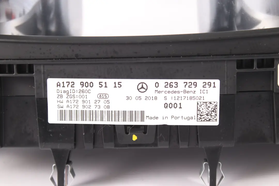 Instrument Cluster Speedo Clocks Automatic to Mercedes R172 AMG Petrol with Part number a1729005115 Mercedes R172 AMG Petrol Instrument Cluster Speedo Clocks Automatic - SKU rhd-a1729005115 - Part number a1729005115