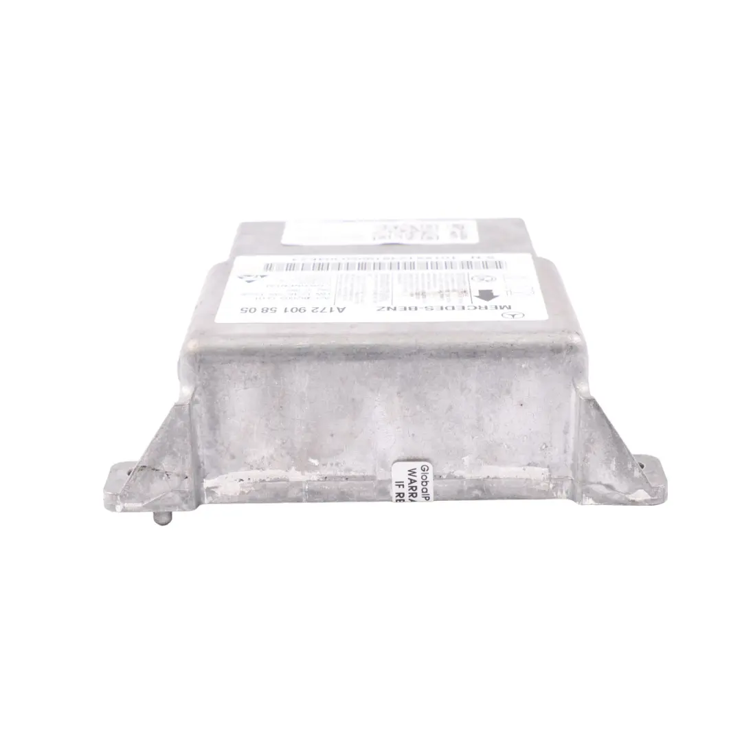 Modulo Airbag SRS Unità di controllo ECU per Mercedes SLK R172 con numero di parte A1729015805 Mercedes SLK R172 Modulo Airbag SRS Unità di controllo ECU - SKU A1729015805 - Numero di parte A1729015805