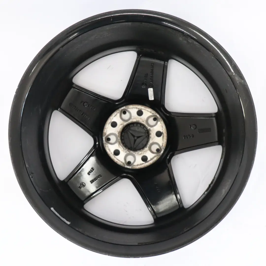 Alloy Rim 18" 5 Double Spoke ET:48 8J to Mercedes W176 AMG Wheel with Part number A1764010402 Mercedes W176 AMG Wheel Alloy Rim 18" 5 Double Spoke ET:48 8J - SKU A1764010402-6 - Part number A1764010402