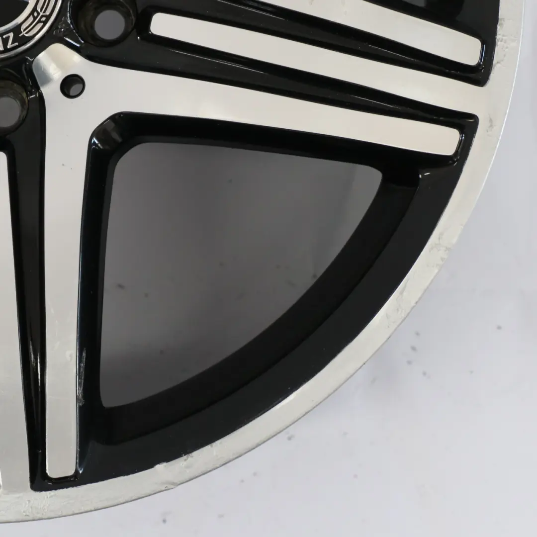 Alloy Rim 18" 5 Double Spoke ET:48 8J to Mercedes W176 AMG Wheel with Part number A1764010402 Mercedes W176 AMG Wheel Alloy Rim 18" 5 Double Spoke ET:48 8J - SKU A1764010402-6 - Part number A1764010402