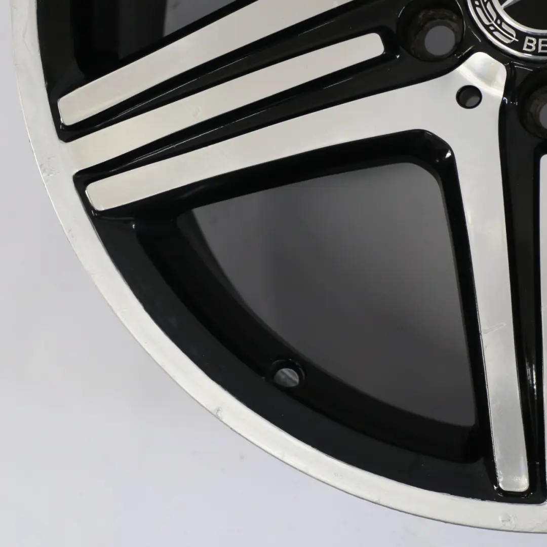 Alloy Rim 18" 5 Double Spoke ET:48 8J to Mercedes W176 AMG Wheel with Part number A1764010402 Mercedes W176 AMG Wheel Alloy Rim 18" 5 Double Spoke ET:48 8J - SKU A1764010402-6 - Part number A1764010402