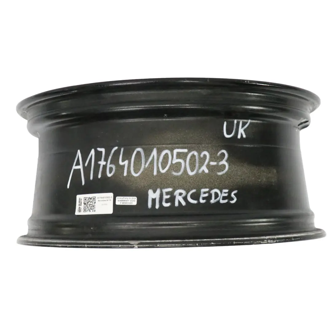 Mercedes C117 W176 AMG Black Wheel Alloy Rim 19" 16 Spoke ET:48 8J - SKU A1764010502-3 - Part number A1764010502