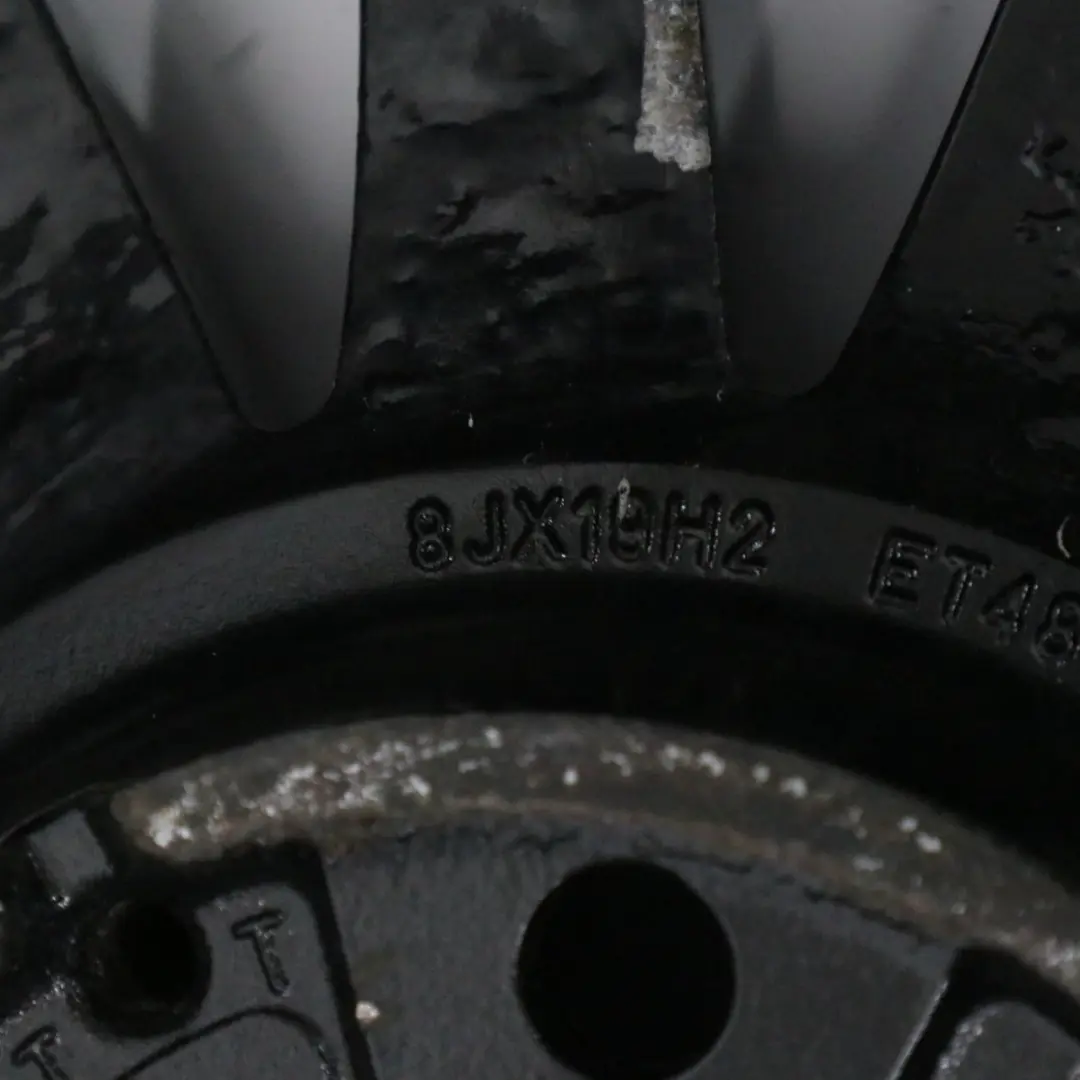 Alloy Rim 19" 16 Spoke ET:48 8J to Mercedes C117 W176 AMG Black Wheel with Part number A1764010502 Mercedes C117 W176 AMG Black Wheel Alloy Rim 19" 16 Spoke ET:48 8J - SKU A1764010502-3 - Part number A1764010502