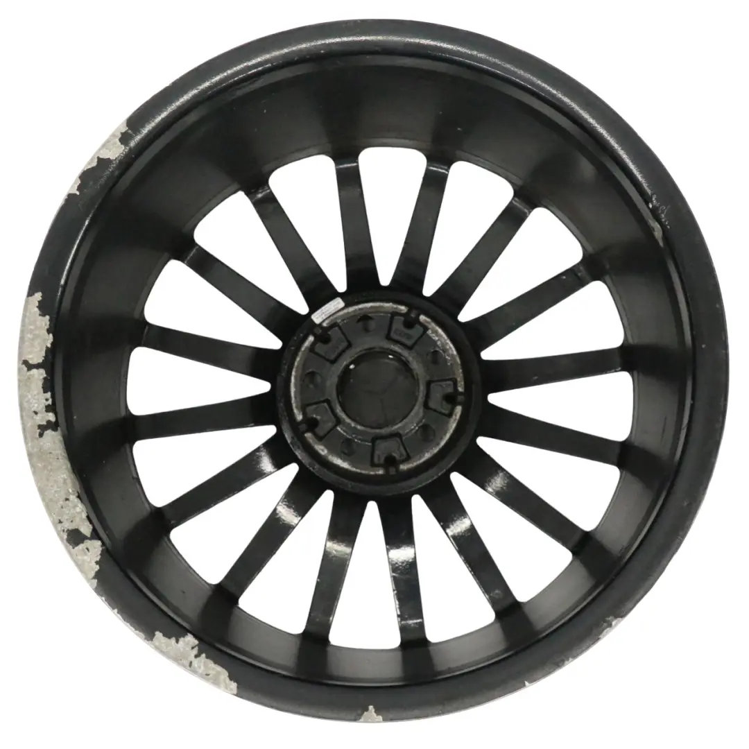 Alloy Rim 19" 16 Spoke ET:48 8J to Mercedes C117 W176 AMG Black Wheel with Part number A1764010502 Mercedes C117 W176 AMG Black Wheel Alloy Rim 19" 16 Spoke ET:48 8J - SKU A1764010502-4 - Part number A1764010502