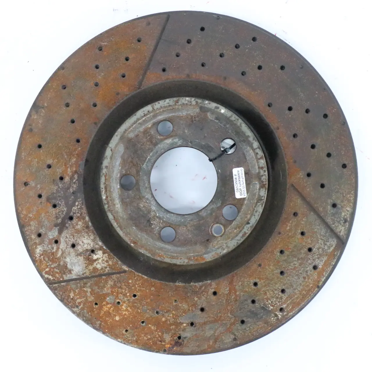 Mercedes W176 C117 Brake Disc Front Left Right N/O/S Wheel Perforated