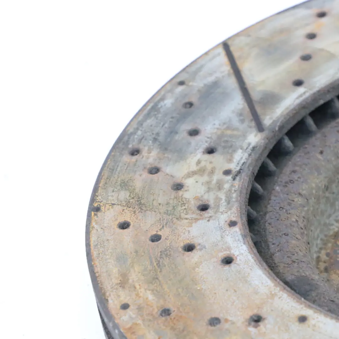 Mercedes W176 C117 Brake Disc Front Left Right N/O/S Wheel Perforated - SKU A1764210212 - Part number A1764210212