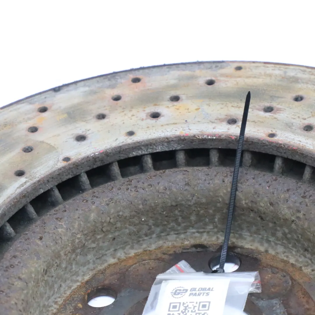 Mercedes W176 C117 Brake Disc Front Left Right N/O/S Wheel Perforated - SKU A1764210212 - Part number A1764210212
