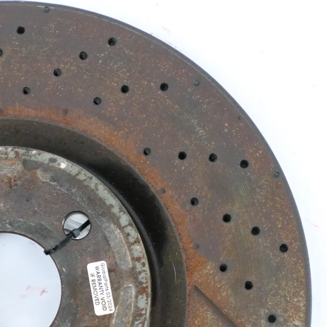 Mercedes W176 C117 Disco Freno Anteriore Sinistro Destro Ruota Traforata - SKU A1764210212 - Numero di parte A1764210212