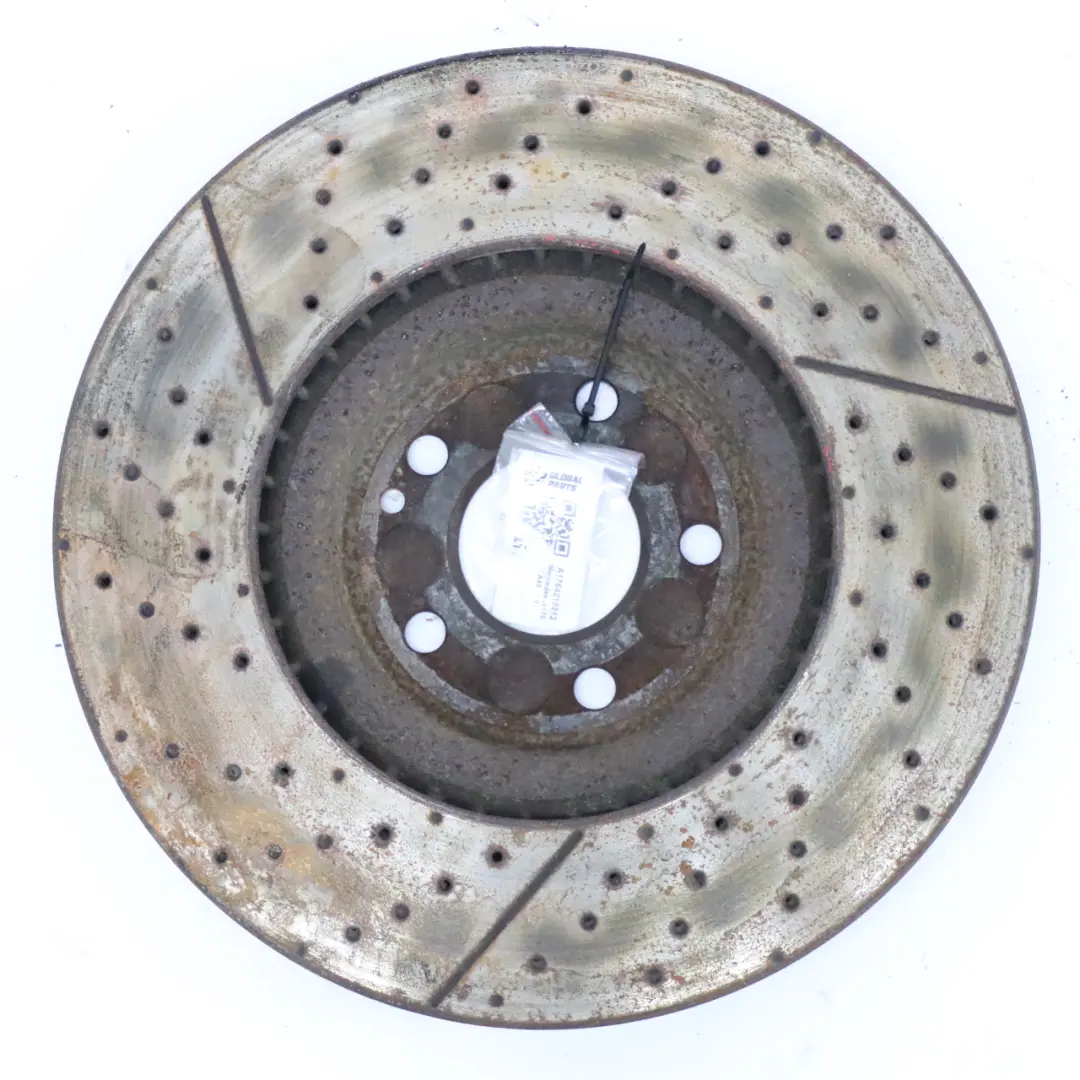 Mercedes W176 C117 Disco Freno Anteriore Sinistro Destro Ruota Traforata - SKU A1764210212 - Numero di parte A1764210212