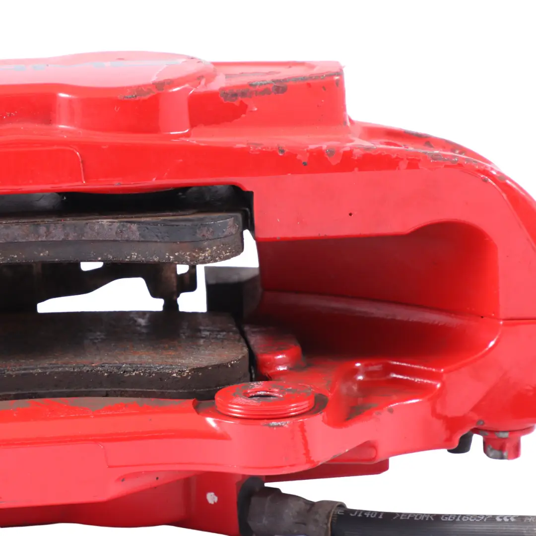 Benz W176 AMG A45 Pinza Brembo anteriore sinistra Rosso per Mercedes con numero di parte A1764210798 Mercedes Benz W176 AMG A45 Pinza Brembo anteriore sinistra Rosso - SKU A1764210798-1 - Numero di parte A1764210798