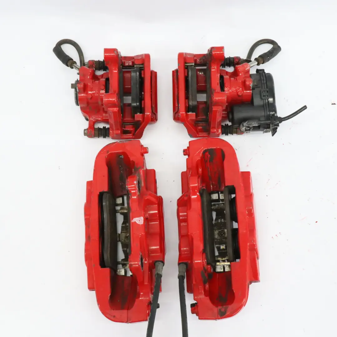 Bremssattel Satz Mercedes W176 AMG A45 vorne hinten links rechts Brembo Rot  - SKU A1764210798-2 - Teilenummer A1764210798