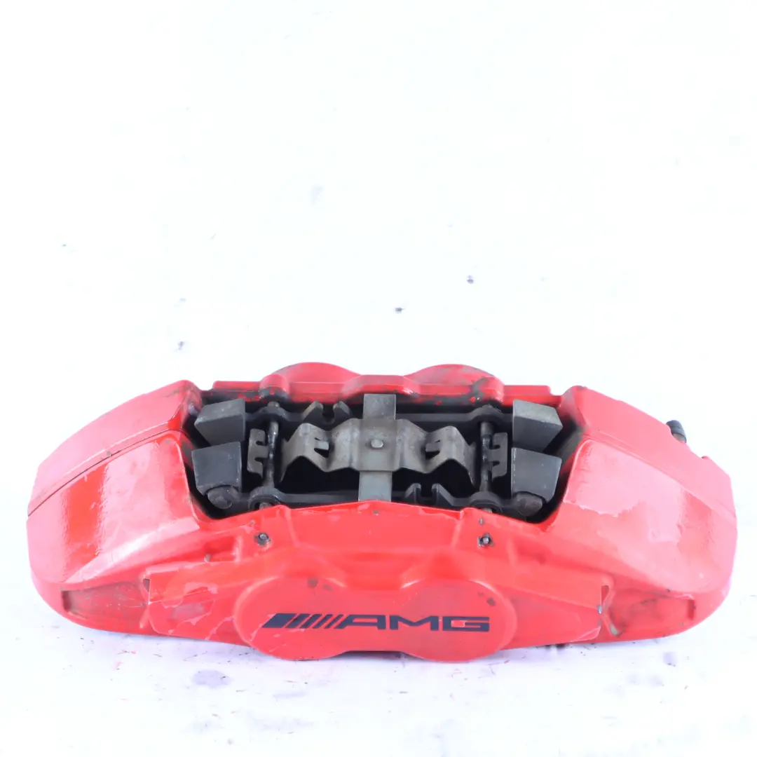 Brake Caliper Mercedes W176 AMG A45 Front Left N/S Brembo Caliper 4-Pot Red to with Part number A1764210798 Brake Caliper Mercedes W176 AMG A45 Front Left N/S Brembo Caliper 4-Pot Red - SKU A1764210798 - Part number A1764210798